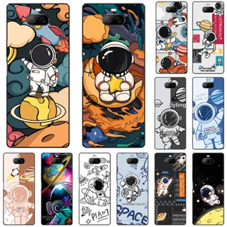 เคสโทรศัพท์มือถือ HD ลายนักบินอวกาศ สําหรับ Sony Xperia 10 I3113 I4113 I4193 I3123 Xperia 10 Plus I3213 I4213 I4293 I3223