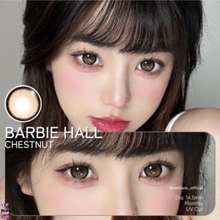 คอนแทคเลนส์🌈Barbe Hall🌈 Chestnut/Gray (Wink) ขนาดบิ๊กอาย💖ขายดี🍭