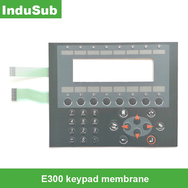 SZ E300 MAC/MTA สวิตช์ปุ่มกดเมมเบรน e300 HMI ฟิล์มป้องกันซ่อมแซม