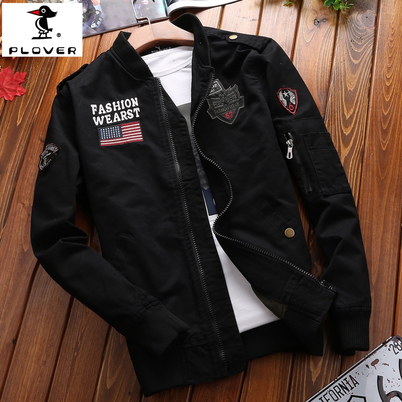 PLOVER แจ็คเก็ตสำหรับผู้ชาย WAT SWAT รบแจ็คเก็ตบวกขนาดผู้ชาย - รูปที่ 3
