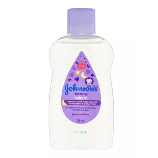 จอห์นสัน Johnsons bedtime baby oil 125ml.