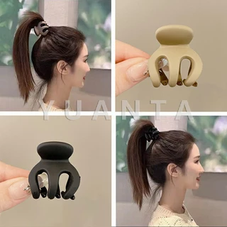 YUANTA กิ๊ฟติดผมยกหางม้า ยกผมสูง เสริมวอลลุ่มสไตล์เกาหลี 5 cm 3.5 cm เสริมหัวทุย น่ารักมาก Hair Clips