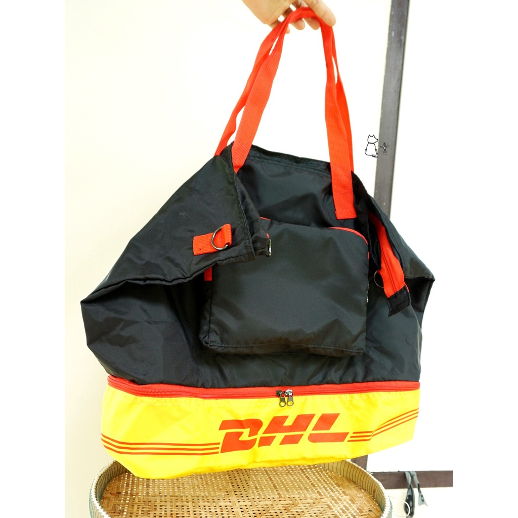 [ส่งต่อ] กระเป๋าเดินทาง พับได้ กระเป๋าเสริม DHL (ยังไม่ได้ใช้งาน)