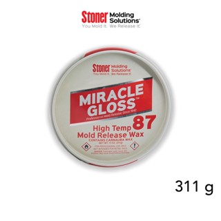 M87 STONER Miracle Gloss High Temperature Mold Release 311g. แว็กซ์ถอดแบบเบอร์ 87 ทนความร้อนสูง ขี้ผึ้งถอดแบบ ถอดโมลด์