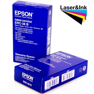 ตลับผ้าหมึก Epson ERC-38 ใช้กับเครื่องพิมพ์ใบเสร็จ TM-U