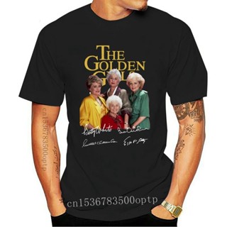 เสื้อยืดผ้าฝ้ายพิมพ์ลายแฟชั่น ขายดี เสื้อยืด พิมพ์ลาย The Golden Signature สีดํา สไตล์คลาสสิก สําหรับผู้ชาย S 4 LEnggb16