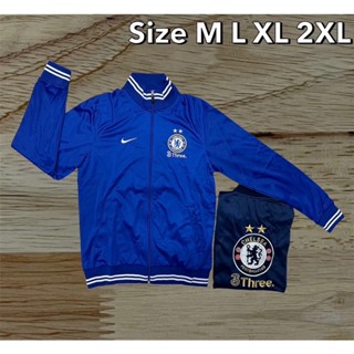 เสื้อแจ็กเก็ตทีมเชีลซี่ Chelsea jacket เสื้อคลุม เสื้อแขนยาว เสื้อกันหนาวChelsea