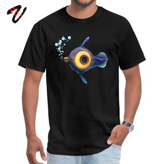 เสื้อสาวอวบ Subnautica Peeper 100% ฝ้ายฤดูร้อน Tees 2019 ส่วนลดสั้น Glory ยูโดเสื้อยืดสบายวันแม่เสื้อยืด O Ne