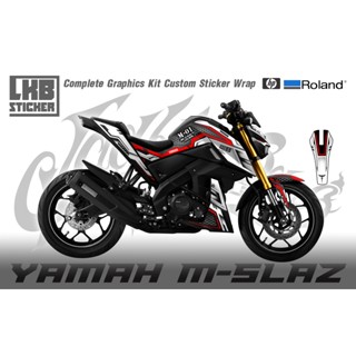 สติ๊กเกอร์แต่งลายรถ YAMAHA M-slaz ลาย Sport V.2