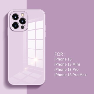 Iphone 14 Pro Max เคส นิ่ม ซิลิโคน แก้ว iPhone14 iPhone13 เคสโทรศัพท์ iPhone 13 Pro Max เคสแข็ง