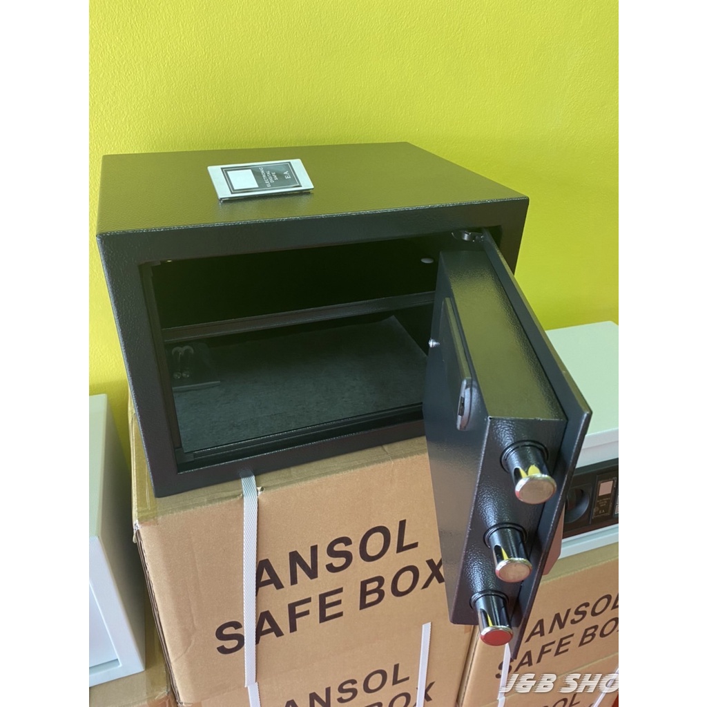 ตู้เซฟนิรภัย  ตู้เซฟANSOL (ขนาด35*25*25) ระบบอิเล็กทรอนิกส์ ราคา ถูกที่สุด ดีลบีเคเค แกลเลอรีภาพที่ 7