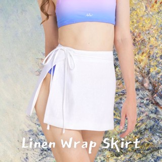 Linen Wrap Skirt กระโปรงคลุมชุดว่ายนํ้า