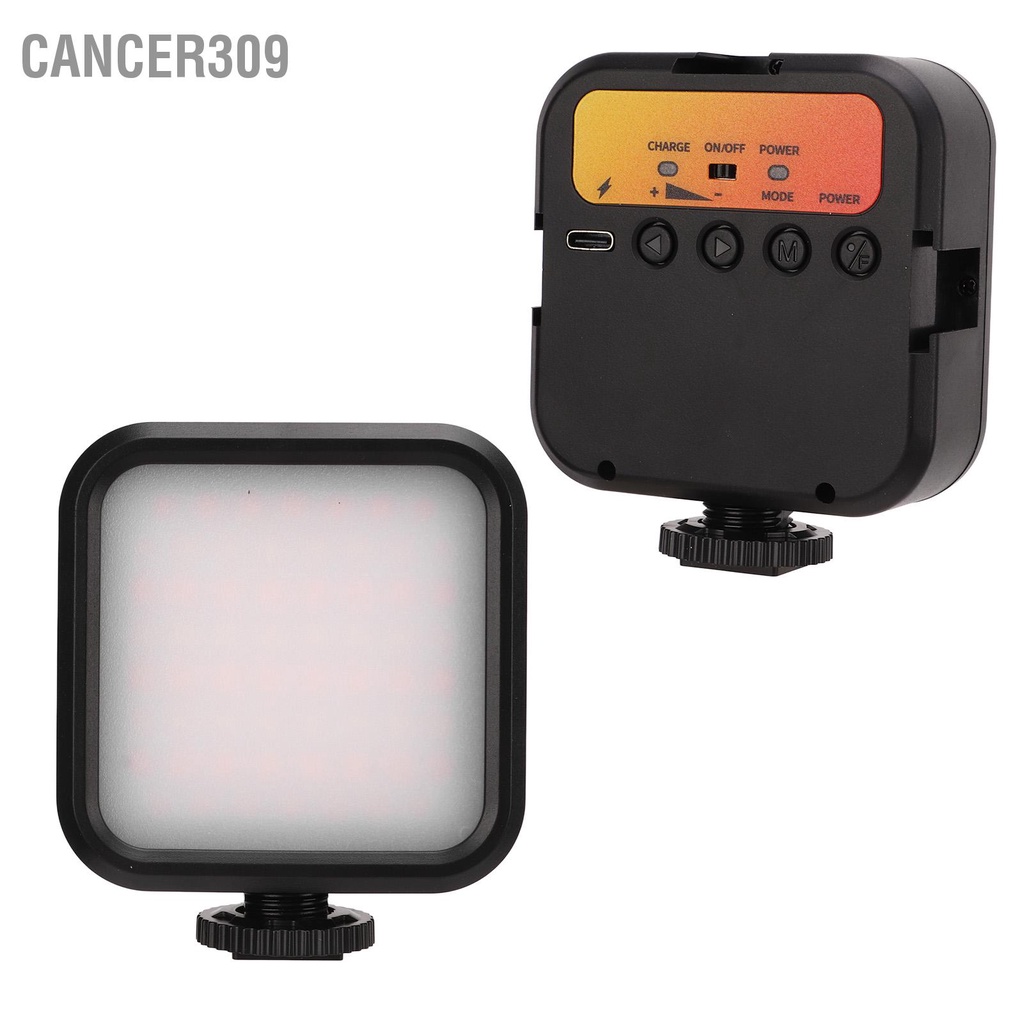 Cancer309 W62 ไฟเติมแสง Led 3 สี ขนาดเล็ก แบบพกพา สําหรับถ่ายภาพกลางแจ้ง
 #2