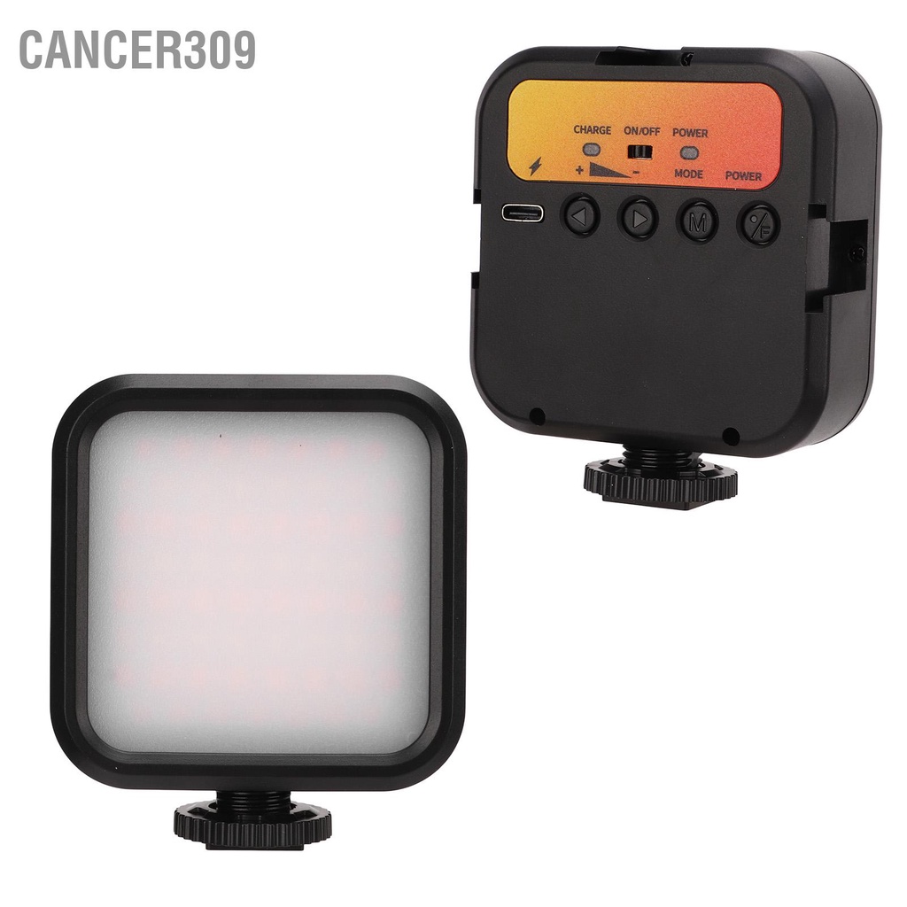 Cancer309 W62 ไฟเติมแสง Led 3 สี ขนาดเล็ก แบบพกพา สําหรับถ่ายภาพกลางแจ้ง
#8