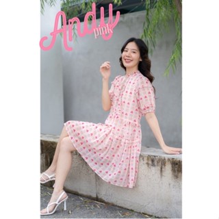 Andy Pink Dress :: 690฿