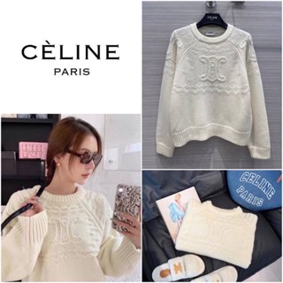 เสื้อสเวตเตอร์ CELINE LOGO KNITWEAR SWEATER SS22