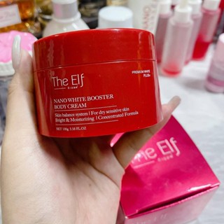 ราคาต่อกระปุก บูสเตอร์ดิเอลฟ์ THE ELF NANO WHITE BOOSTER BODY CREAM ดิเอลฟ์บูสเตอร์ครีม ขนาด 100 กรัม