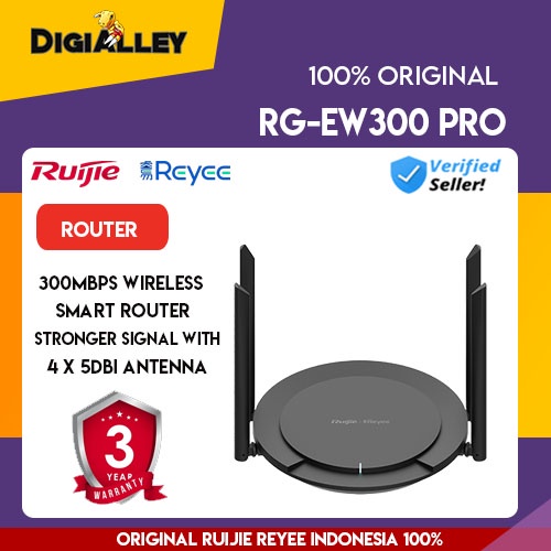 Ruijie RG-EW300 PRO 300Mbps เราเตอร์ไร้สายอัจฉริยะ