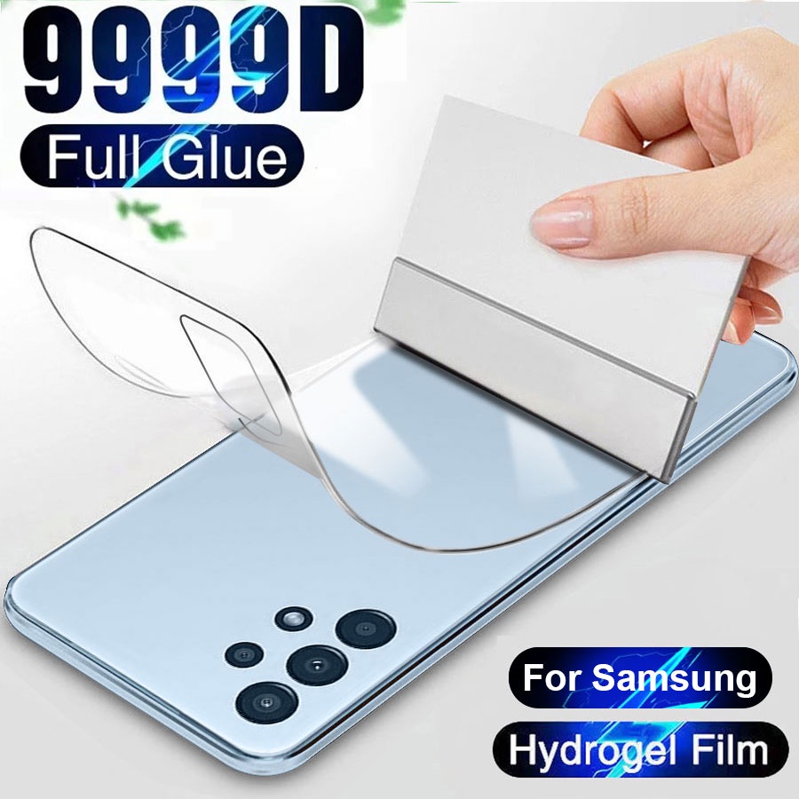 ฟิล์มหลังสีใส สำหรับ For Samsung Galaxy S24 Ultra A15 A72 A54 A52S A34 A24 A14 A13 A23 A73 A71 A53 A51 A50S A30S A42 A33 A32 A31 A30 A22 A21S A20S A25 A15 A14 A04S A13 A12 A11 A10 A02S 4G 5G S8 S9 S10 S20 S21 S22 S23 4G 5G fe Plus Ultra