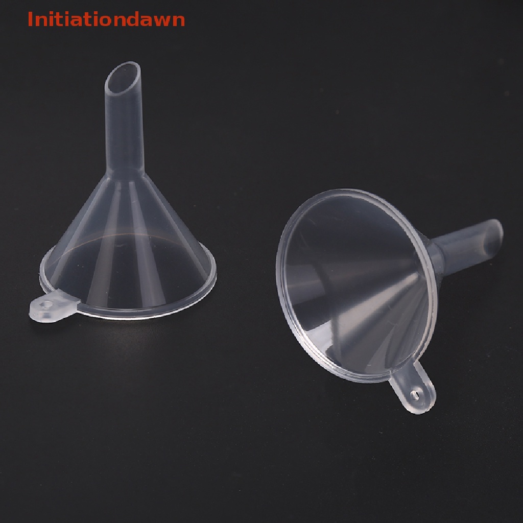 [Initiationdawn] ใหม่ กรวยพลาสติก ขนาดเล็ก สําหรับขวดกระจายน้ํามัน 5 ชิ้น