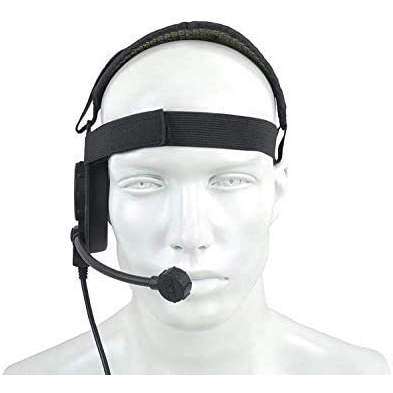 ไมโครโฟน Elite II Doulbe ด้านข้างยุทธวิธีชุดหูฟังยุทธวิธีทหารพร้อมไมโครโฟน 2 ขา, ใช้งานร่วมกับ RT22 