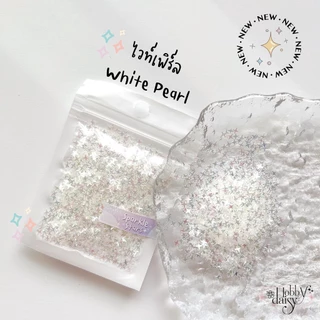 กลิตเตอร์โฮโลแกรม เลื่อมวิ้งๆ ดาว 4 แฉก Sparkle Star l กลิตเตอร์ตกแต่งเล็บ เรซิ่น DIY
