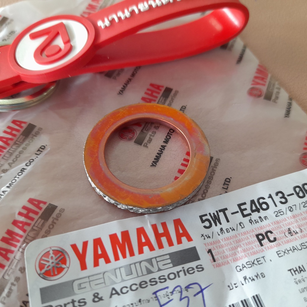 5WTE461300 ปะเก็นคอท่อไอเสีย  SPARK 110 X Z R X-1 Fino แท้ 5WT-E4613-00