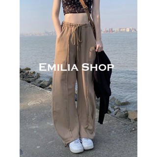 EMILIA SHOP  เสื้อ เสื้อครอป เสื้อผ้าแฟชั่นผู้หญิง เสื้อแขนยาวไหมพรม 2022 ใหม่ Trendy ทันสมัย ทันสมัย ทันสมัย K011002 36Z230909