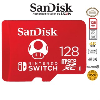 SanDisk microSDXC for the Nintendo Switch 64GB,128GB (SDSQXA…