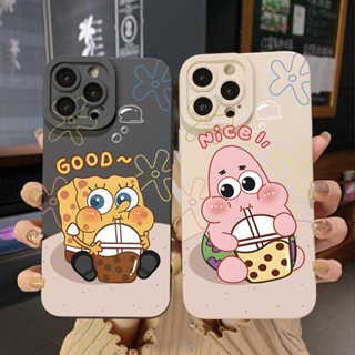 เคสโทรศัพท์มือถือ ขอบสี่เหลี่ยม ลาย Spongebob Nice Patrick Star สําหรับ Infinix Hot 12i 10S 11 10 Play 11S 10i Smart 6 HD X6511 X657B X6512 Note 12 G96