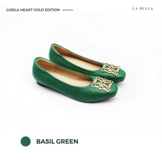 LA BELLA รุ่น GISELA HEART GOLD EDITION - BASIL GREEN