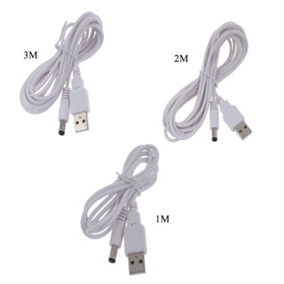 Capa สายชาร์จ USB DC 5V 5 5x2 5 มม. สําหรับลําโพงเราเตอร์ 1 เมตร 2 เมตร