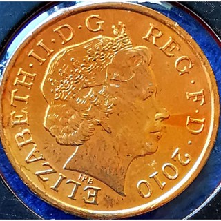เหรียญ​อังกฤษ​ UK, 1​ Penny, ไม่​ผ่าน​ใช้​ UNC, #​2380T