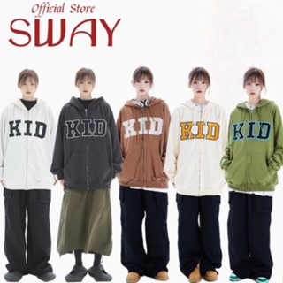 SWAY เสื้อฮู้ด เสื้อผ้าผู้ญิง เสื้อแขนยาว เสื้อกันหนาว ผญ เสื้อคลุมหญิง เสื้อแขนยาวผู้หญิง SW22101407