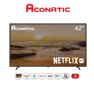 TV Aconatic 42 นิ้ว สมาร์ททีวี Full HD รุ่น 42HS400AN  ประกันศูนย์3ปี