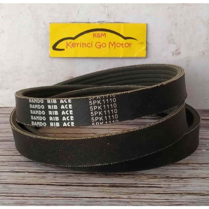 Bando Van Belt 5PK 1110 V เข็มขัดพัดลมเข็มขัด Groove 5PK-1110 สายพานพัดลม Ac Corona Twincam 88-89