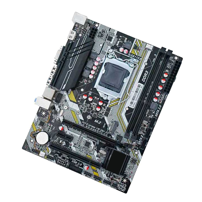 เมนบอร์ดเกม B75AL LGA1155 DDR3X2 M.2 PCI-E 16X SATA3.0 รองรับ Generation 2 3 CPUs #7