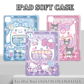 เคส TPU พร้อมช่องใส่ปากกา สําหรับ iPad 9th 8th 7th iPad Air 5 Air 2 Air3 Air4 9.7 iPad 9 7 gen8 gen9 Air3 Air4 Mini 1 2 3 4 5 6 iPad