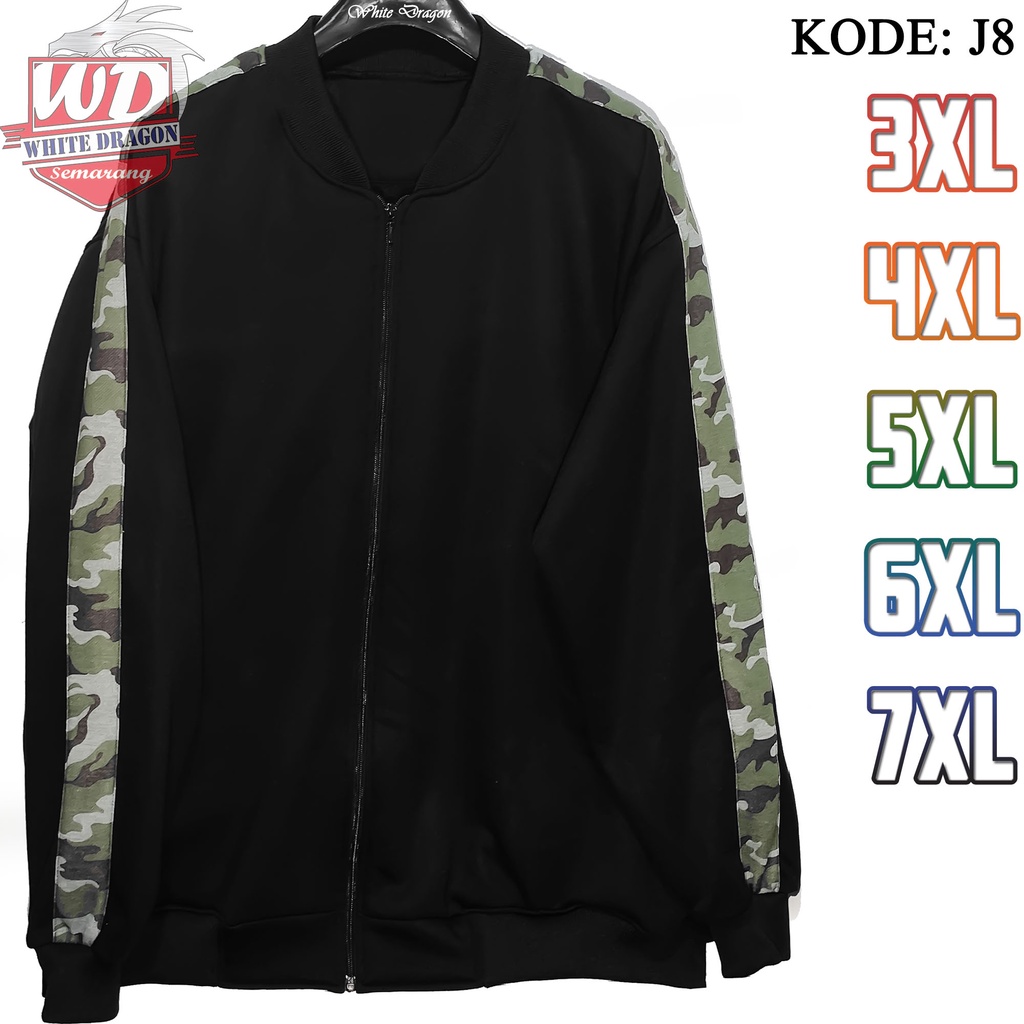 JACKET 4xl 5xl 6xl 7XL ขนาดใหญ่ ZIPPER CODE SJ1G