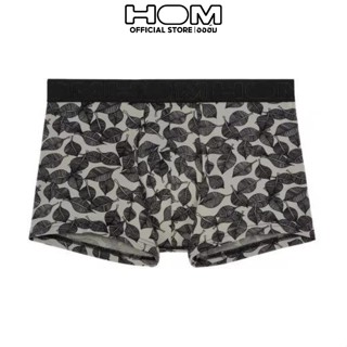 HOM (ออฮ์ม) รุ่น 405701-P004 กางเกงในชาย Boxer ผ้า Polyamide เย็นเวลาใส่ ผิวสัมผัสนุ่ม เป้ากระชับได้รูป ปลายขาไม่ม้วน