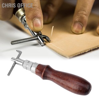 Chris เครื่องมือเย็บขอบหนัง ปรับได้ Diy