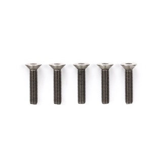 [ชุดแต่งรถบังคับ] TAMIYA 53537 OP.537 3x14mm Titanium Countersunk Hex Head Screw (5pcs.) ชุดแต่งทามิย่าแท้ rc