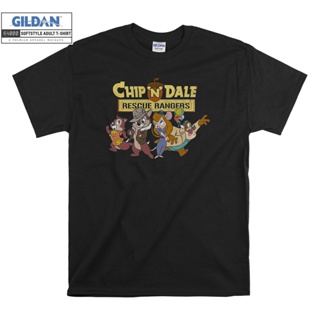 [COD]Gildan เสื้อยืด โอเวอร์ไซซ์ พิมพ์ลาย Disney Chip N Dale Goofy Group สําหรับเด็ก ทุกเพศ 6656S-5XL