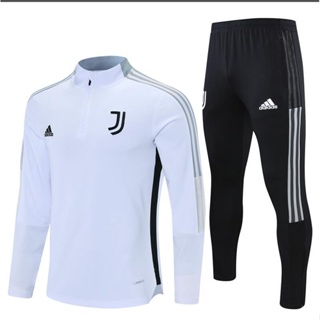 [พร้อมส่ง] ชุดวอร์มฟุตบอล JUV Juventus 2022/23 มีซิปครึ่งตัว คุณภาพสูง สําหรับผู้ชาย