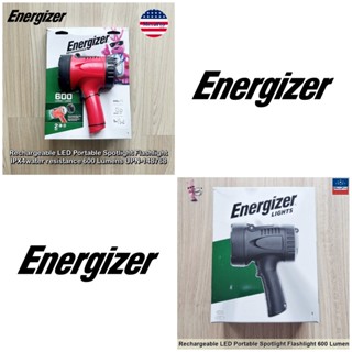 Energizer® Rechargeable LED Portable Spotlight Flashlight IPX4water resistance 600 Lumens ไฟฉาย ชาร์จได้ กันน้ำ แบบพกพา