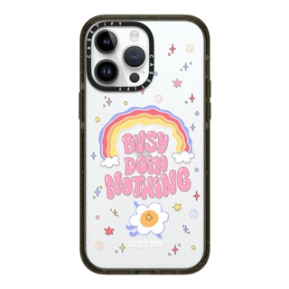(พร้อมส่ง)14ProMax/13ProMax/13Pro/13 Casetify Busy Doing Nothing by Huyen Dinh Impact Case