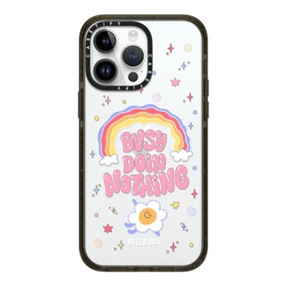 (พร้อมส่ง)14ProMax/13ProMax/13Pro/13 Casetify Busy Doing Nothing by Huyen Dinh Impact Case