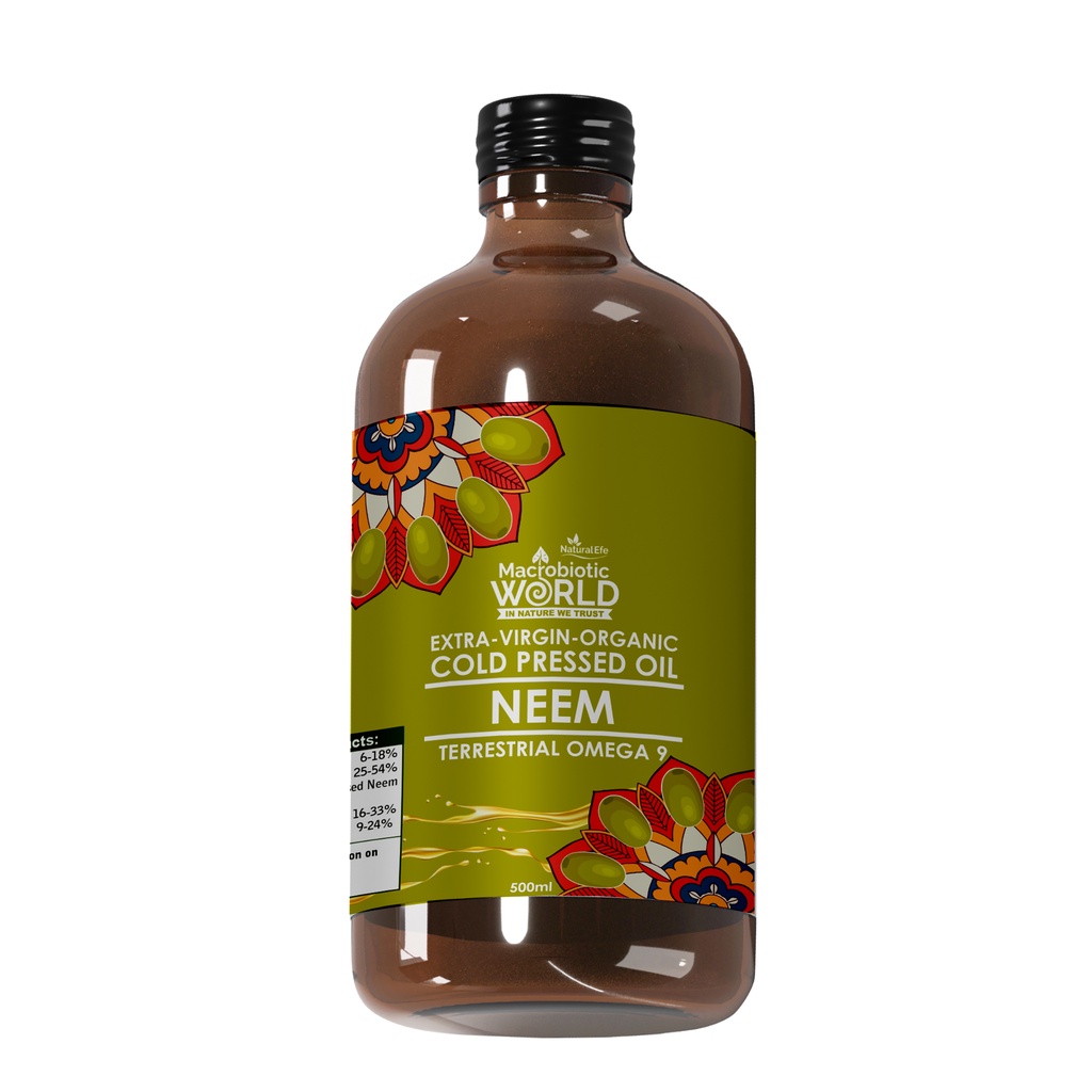 Organic/Bio Extra Virgin Cold Pressed Neem Oil | น้ำมันสะเดา สกัดเย็น