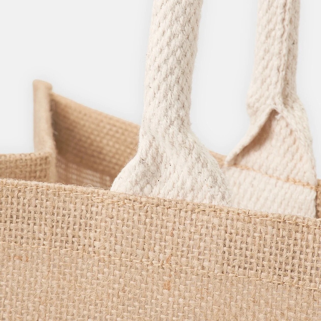 [MUJI] กระเป๋าจูดท์  แบบสะพายข้าง ทำจากปอกระเจา💕 ของแท้ 💯    มูจิ JUTE MY BAG