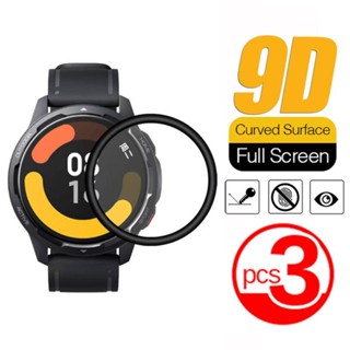 ฟิล์มกันรอยหน้าจอ 3D นิ่ม ไม่ใช่กระจก สําหรับ Xiaomi Mi Color 2 Sports Band 7 6 5 4 3 Pro Smart Watch Active Mi Watch S1 Pro Active Lite